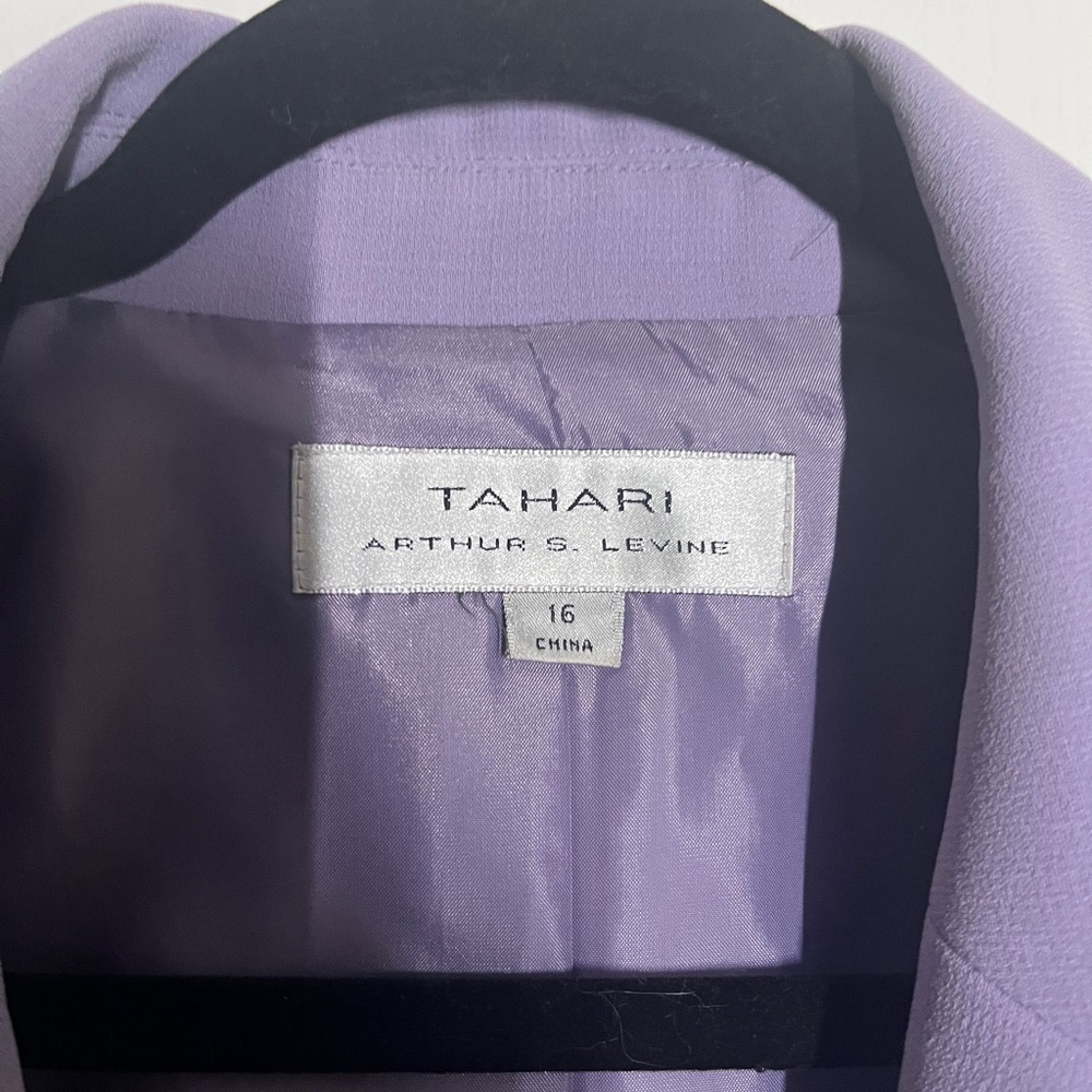 Elegant Purple Women's Blazer - Picture 4 of 4